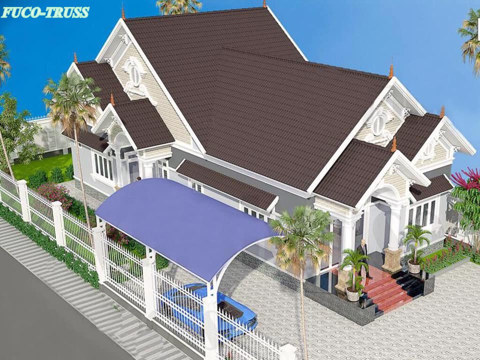 Kèo thép siêu nhẹ tại Ninh Thuận FUCO-TRUSS