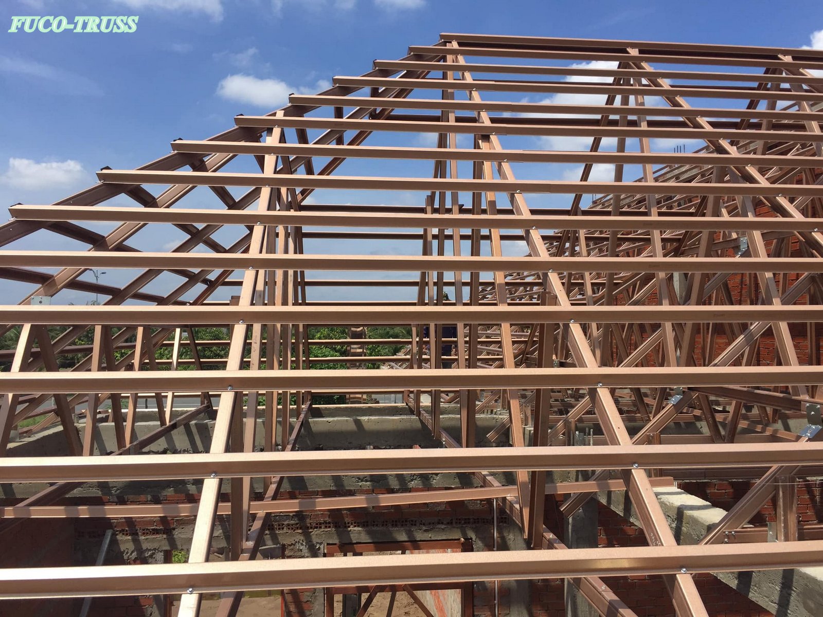 Kèo thép siêu nhẹ tại Ninh Thuận FUCO-TRUSS