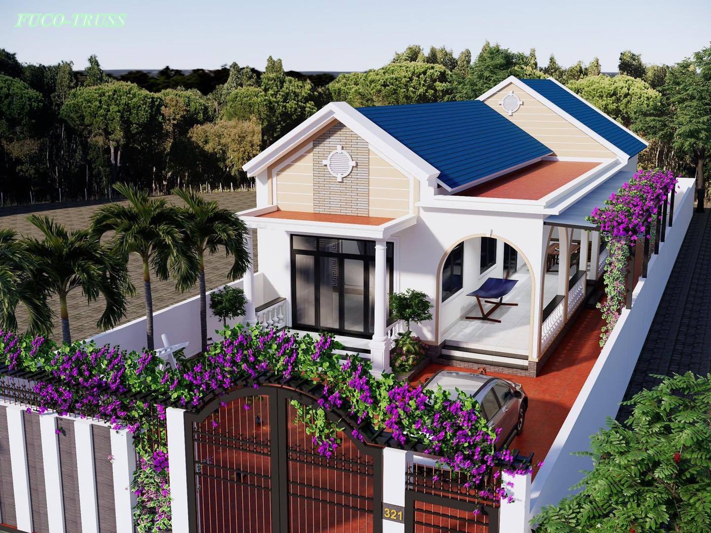 Liên hệ Fucotruss để nhận báo giá bán kèo nhẹ tại Kèo thép siêu nhẹ tại Sơn La