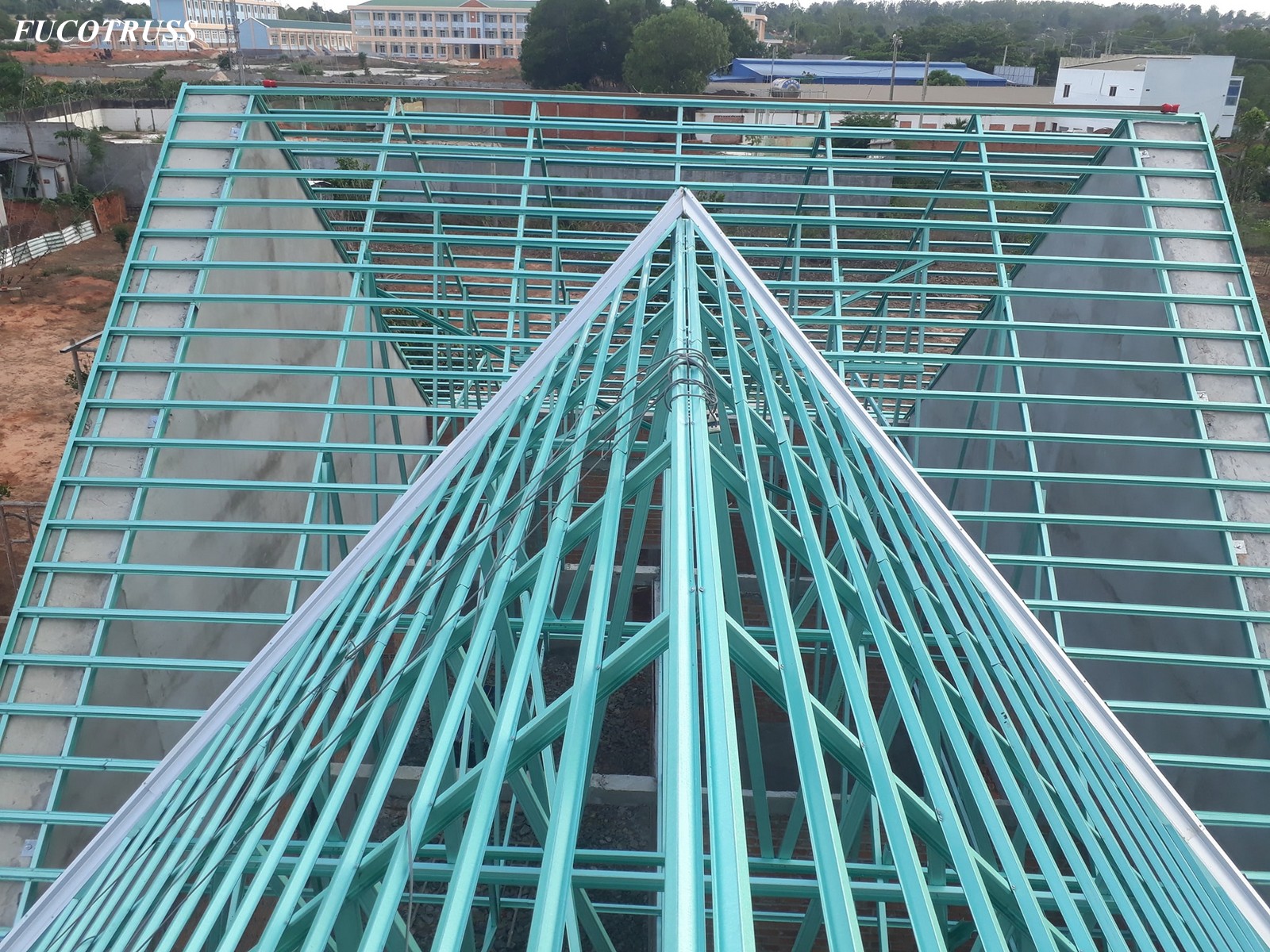 Kèo thép siêu nhẹ tại Nghệ An, FUCO-TRUSS