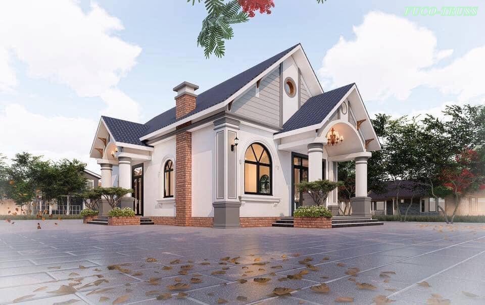 Hệ giàn thép mạ trọng lượng nhẹ FUCOTRUSS là sản phẩm được cán nguội từ phôi thép ZINCALUME cường độ cao, Kèo thép siêu nhẹ tại Quảng Trị