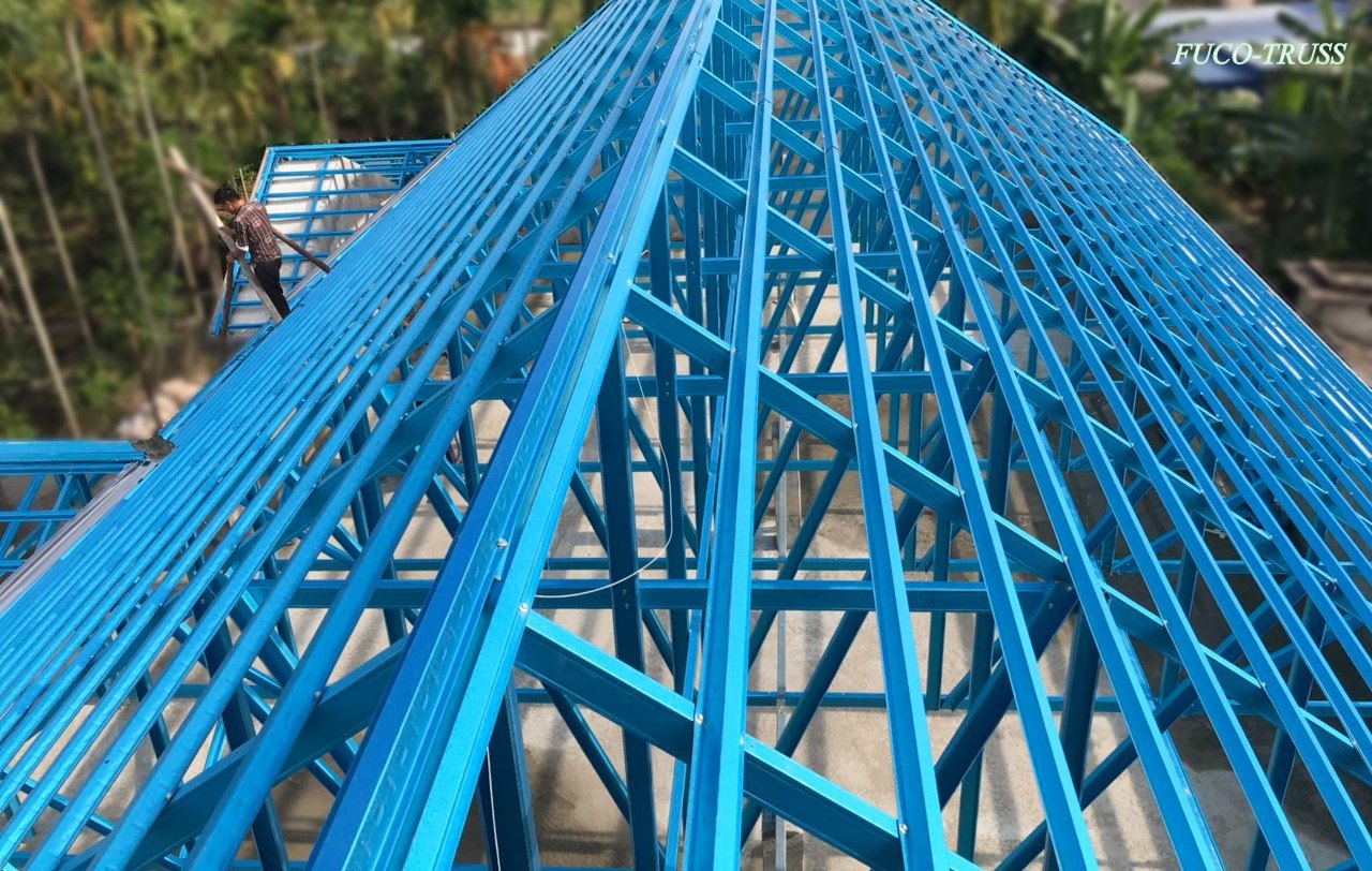 Tìm hiểu về khung kèo thép siêu nhẹ Fucotruss
